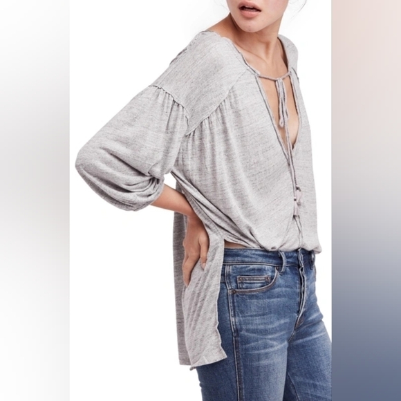 NWT We The Free Just A Henley Oversized Tunic Top - Picture 4 of 9